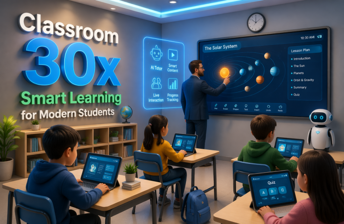 Classroom 30x: Smart Learning for Modern Students