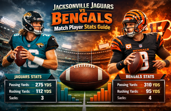 Jacksonville Jaguars vs Bengals Match Player Stats Guide