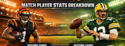 Bengals vs Green Bay Packers Match Player Stats Breakdown