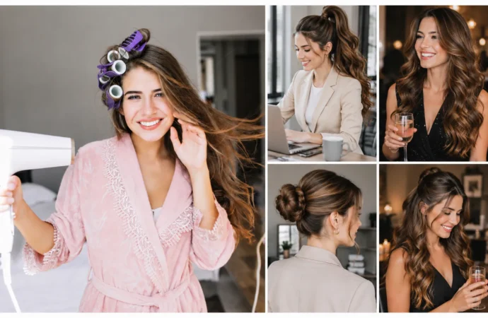 From Office to Happy Hour: 5 Professional Hairstyles That Use Clip-In Extensions for Instant Volume