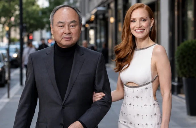 Jessica Chastain and Masayoshi Son: Is There Any Connection?