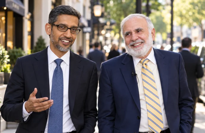 Sundar Pichai and Carl Icahn: Business Connection Explained