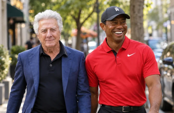 Dustin Hoffman and Tiger Woods: What Connects Them?