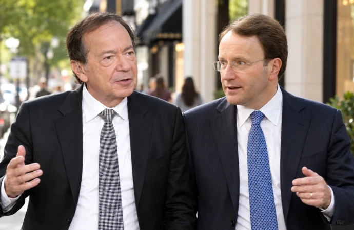 John Paulson and Ulf Mark Schneider: What Connects Them?
