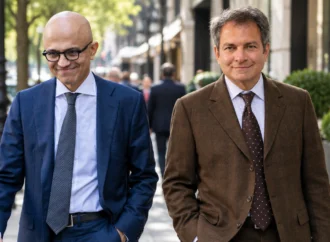 Satya Nadella and Michel Vounatsos: Their Connection