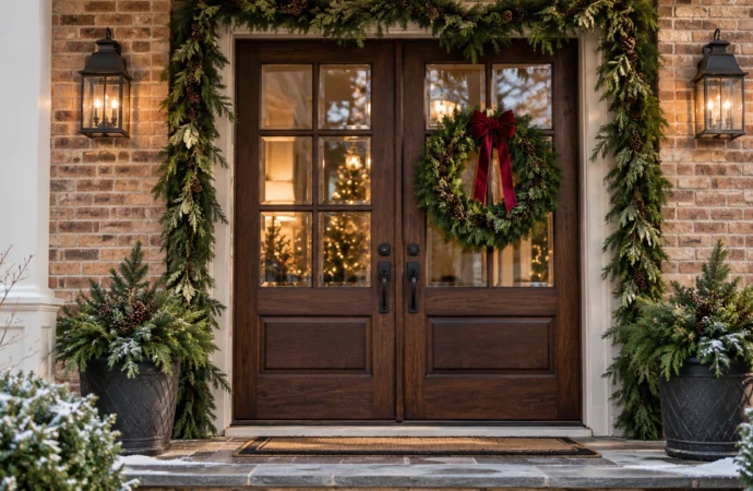 The Case for a Quieter Front Door: Restrained Outdoor Decorating That Still Feels Like Christmas